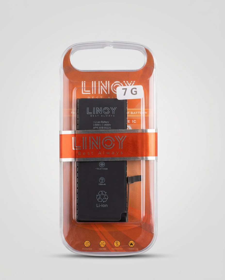 Front view of the LINOY 7G lithium-ion battery pack